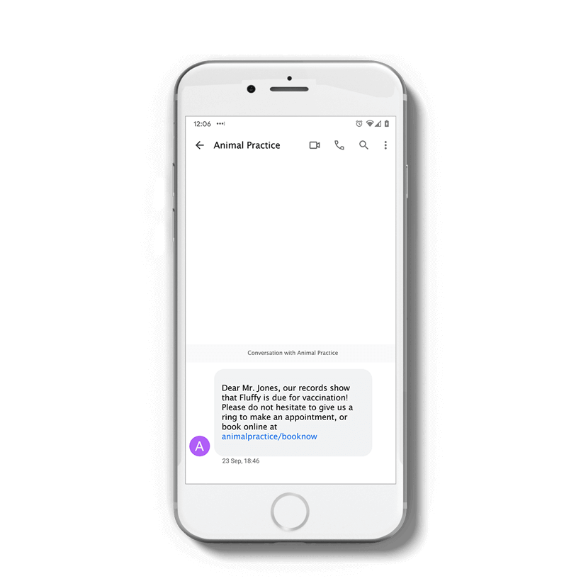 Automated Reminders mobile screenshot